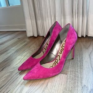 Sam Edelman Fushcia Hazel Pumps
